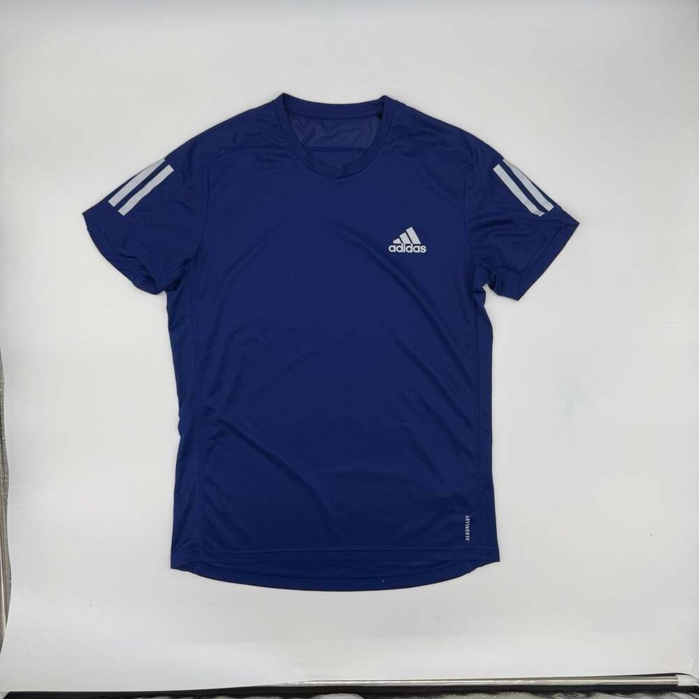 Adidas Own The Run Running T-Shirt Size S Blue Primegreen